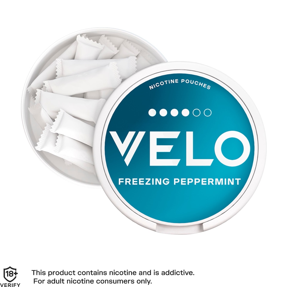 image 1 of Velo Freeze Nicotine Pouches 20 Pack 10.9Mg 14G