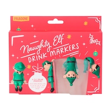 Paladone Naughty Elf Drink Markers