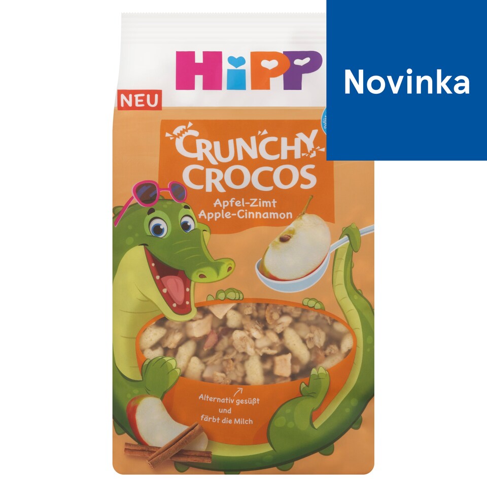 obrázok 1 z HiPP Bio chrumkavé kroko müsli jablko škorica 300 g