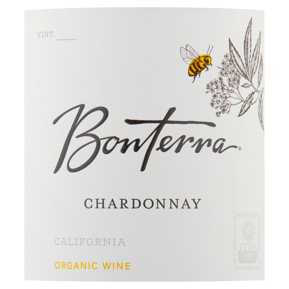 image 1 of Bonterra Chardonnay Organic Wine 75Cl