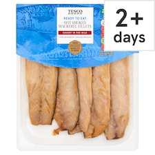 Tesco Hot Smoked Mackerel 240g