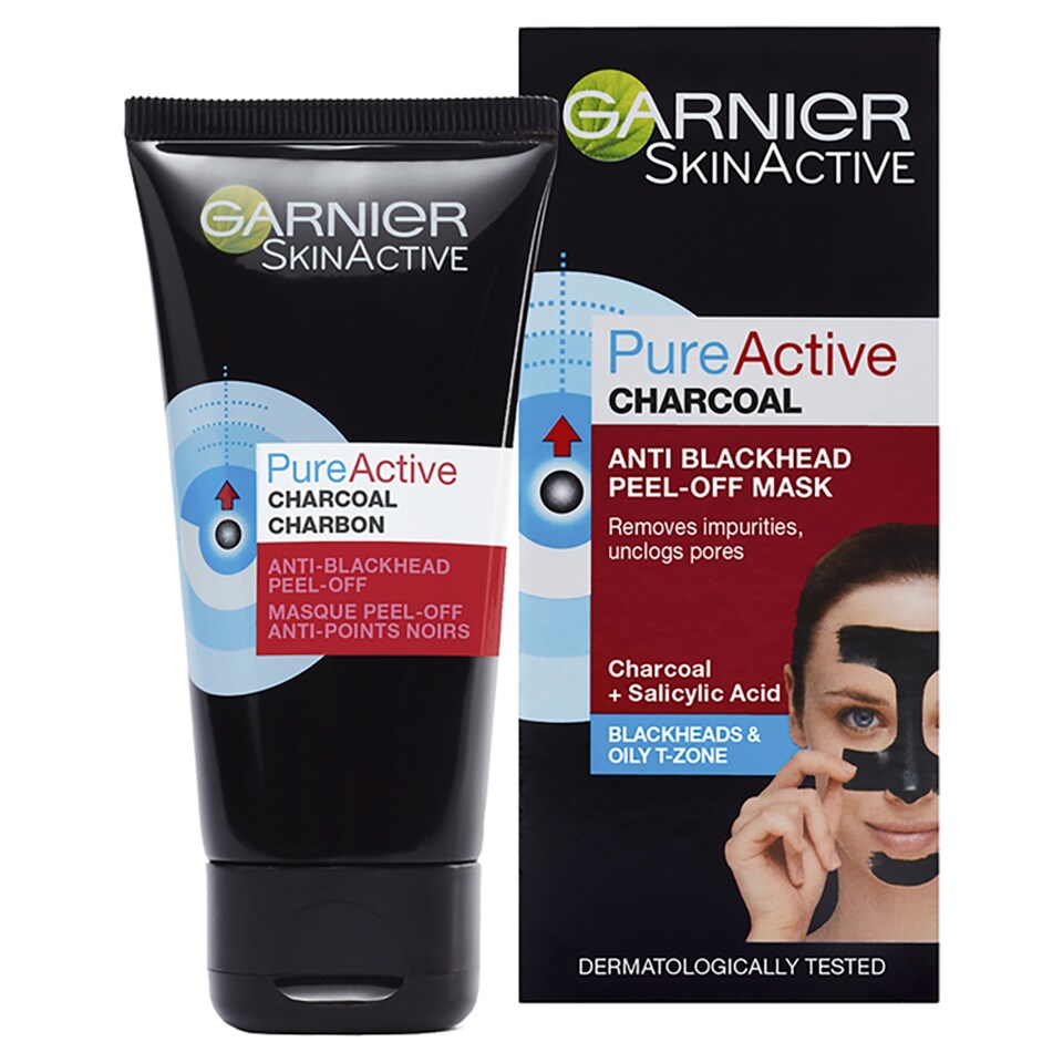 image 1 of Garnier Pure Active Anti-Blackhead Mask 32G