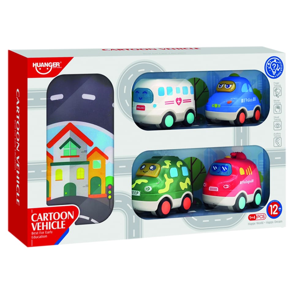 Huanger Cartoon Vehicle játékautó