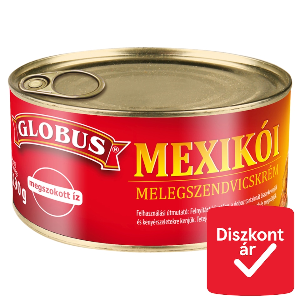 Globus mexikói melegszendvicskrém 290 g