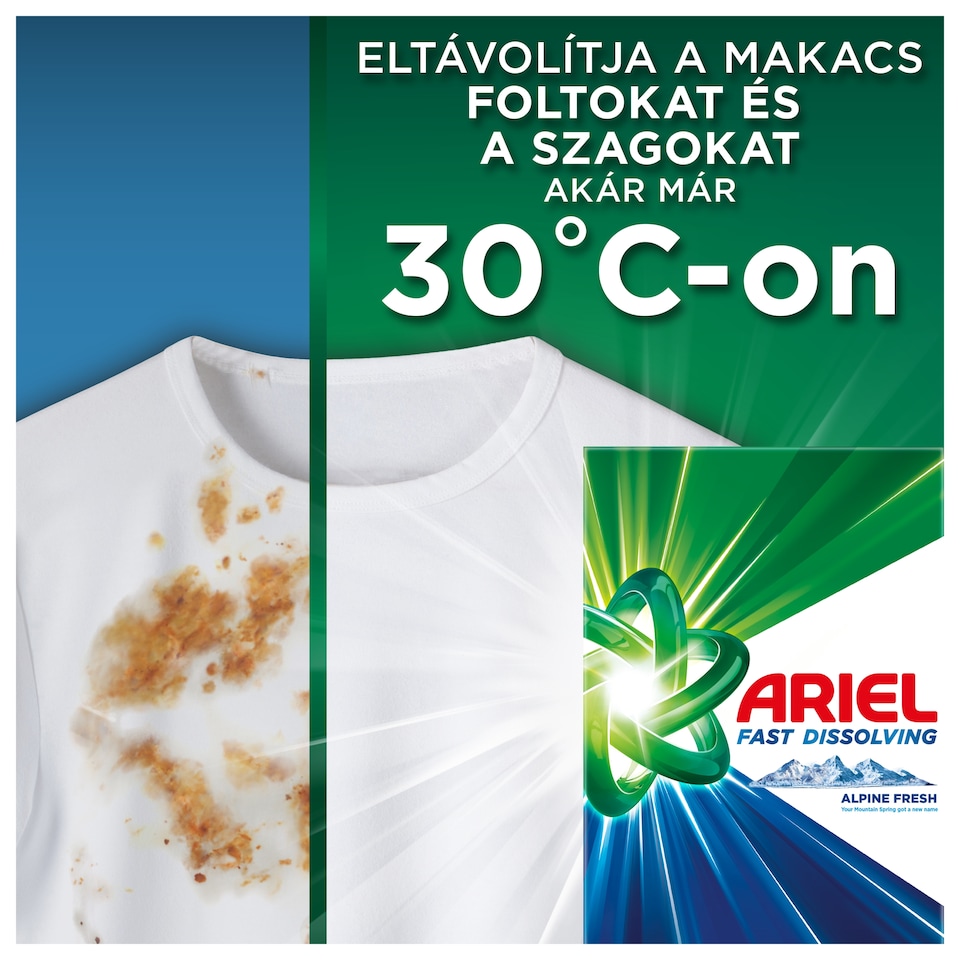 Ariel Mosópor, 4.4 kg, 80 Mosáshoz, Alpine Fresh 1. kép