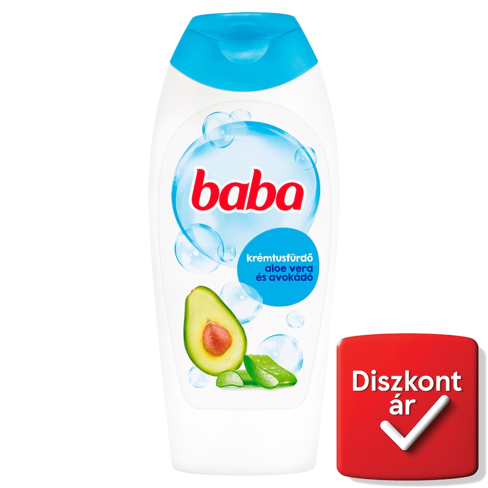 Baba aloe vera és avokádó krémtusfürdő 400 ml