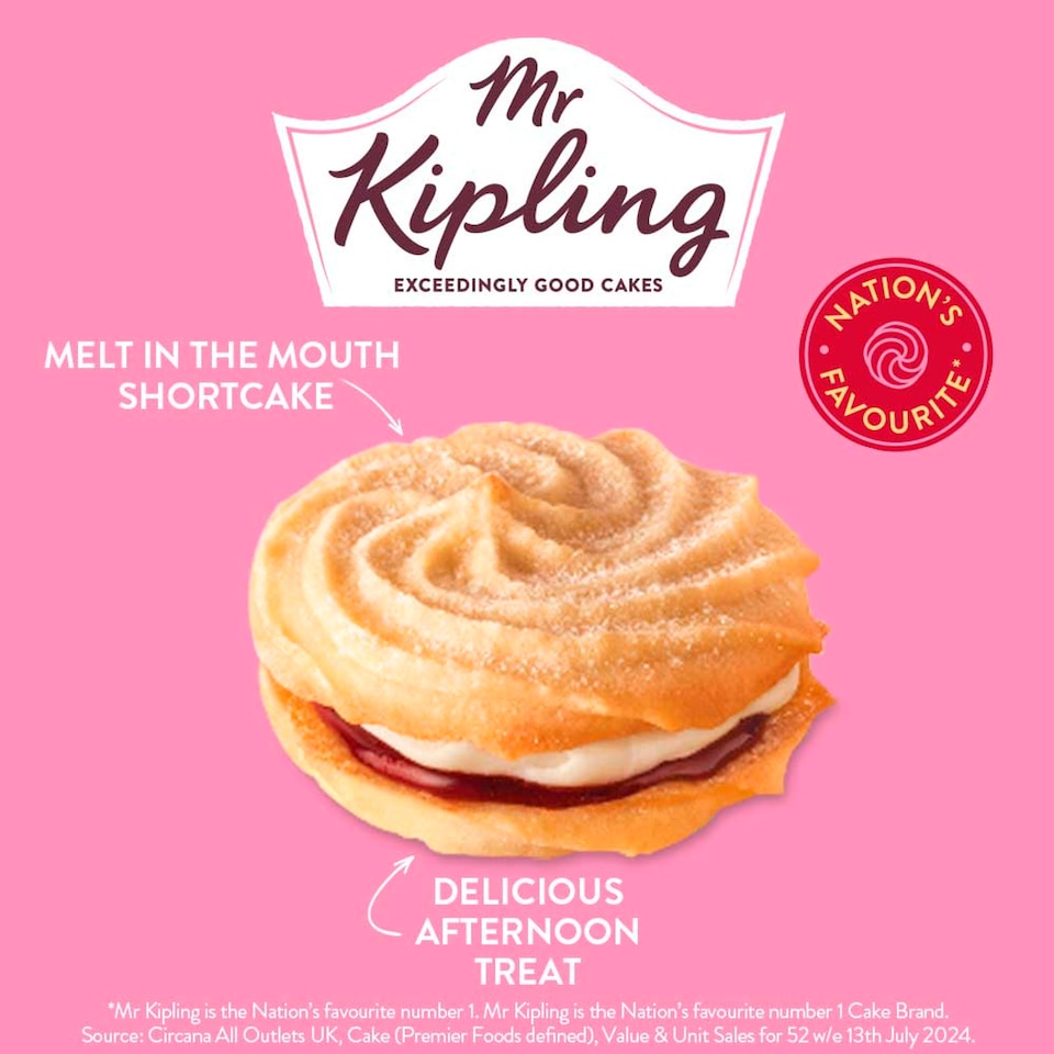 image 1 of Mr Kipling Viennese Whirls 6 Pack