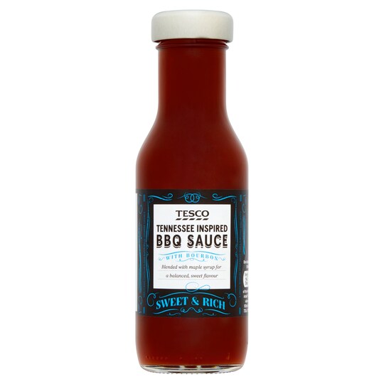 Tesco Tennessee Bourbon Bbq Sauce 250Ml Tesco Groceries