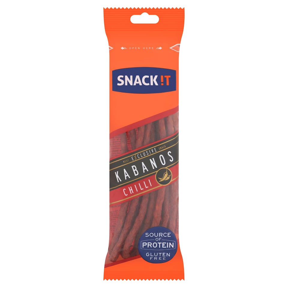 Snack !t Exclusive Kabanos vepřový s chilli 120g