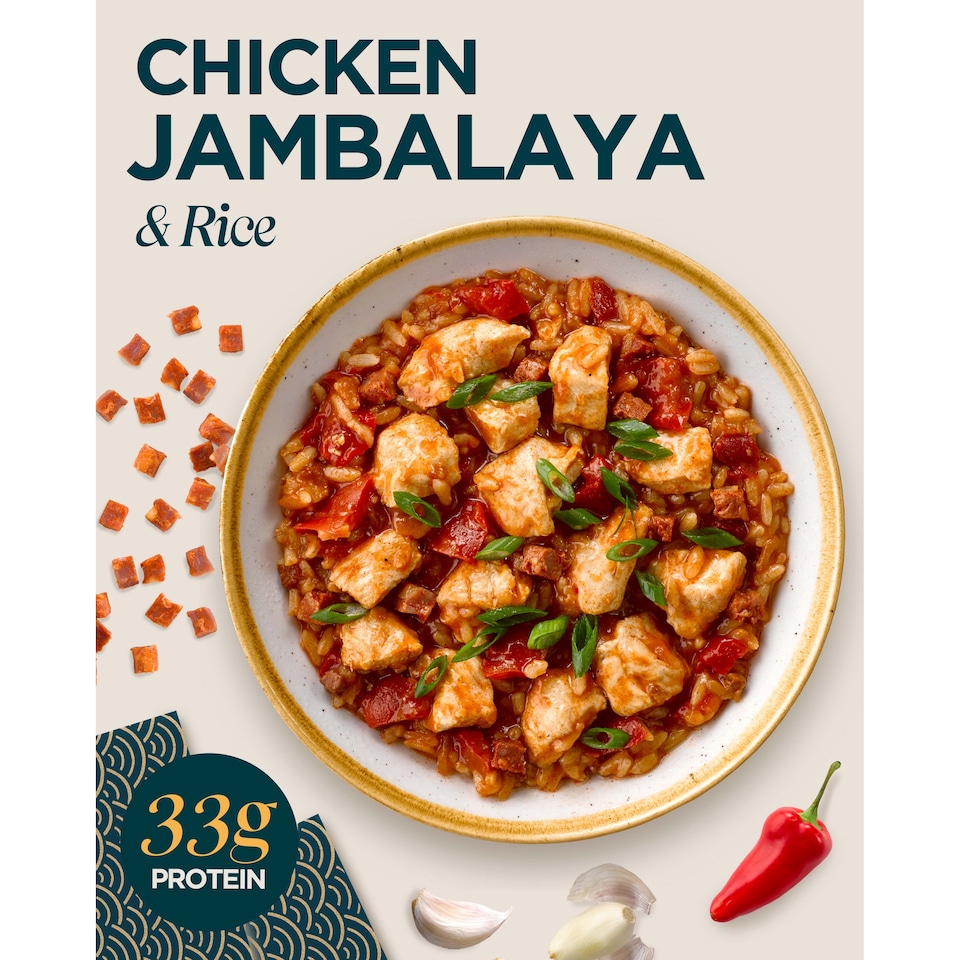 image 1 of Myprotein Chicken Jambalaya with Rice 325g