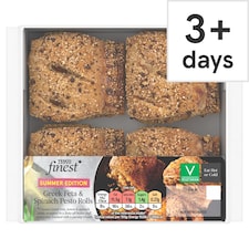 Tesco Finest Greek Feta & Spinach Pesto Rolls 188g