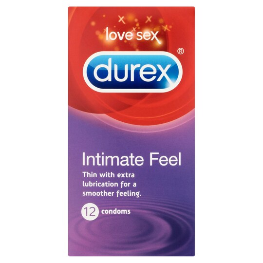 Durex Condoms Intimate Feel 12'S Tesco Groceries