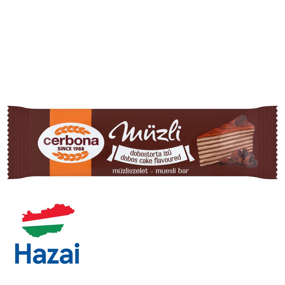 image 1 of Cerbona Müzli Dobos Cake Flavored Muesli Bar 20 g