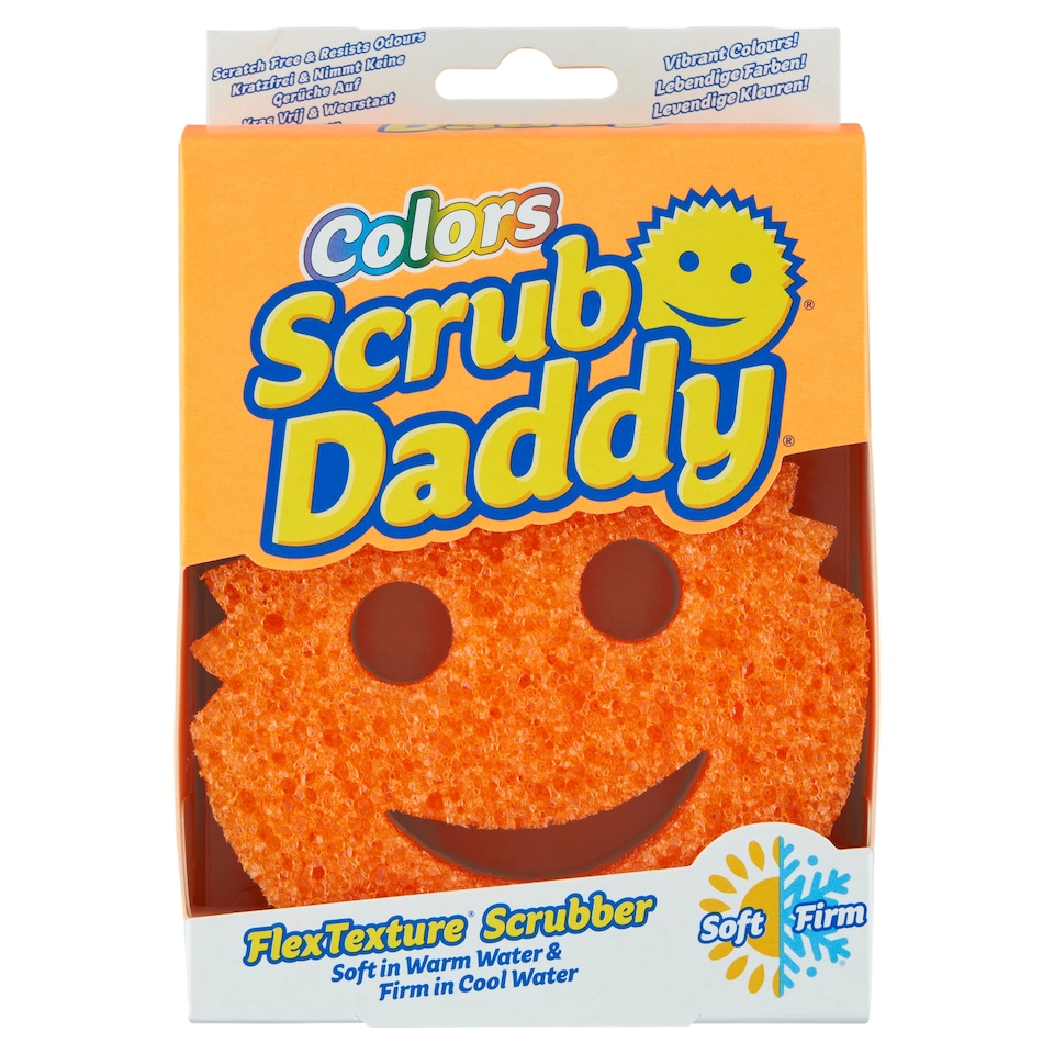 Scrub Daddy Colors narancssárga szivacs