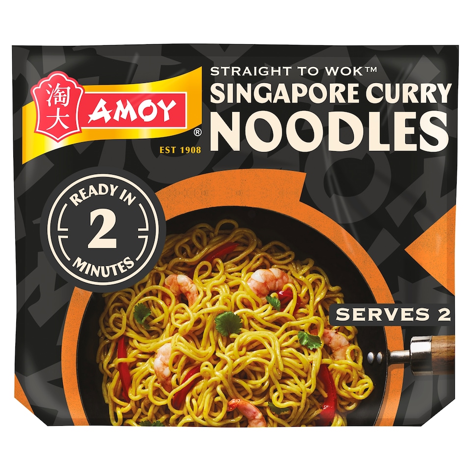 image 1 of Amoy Singapore Curry Noodles 2X150g