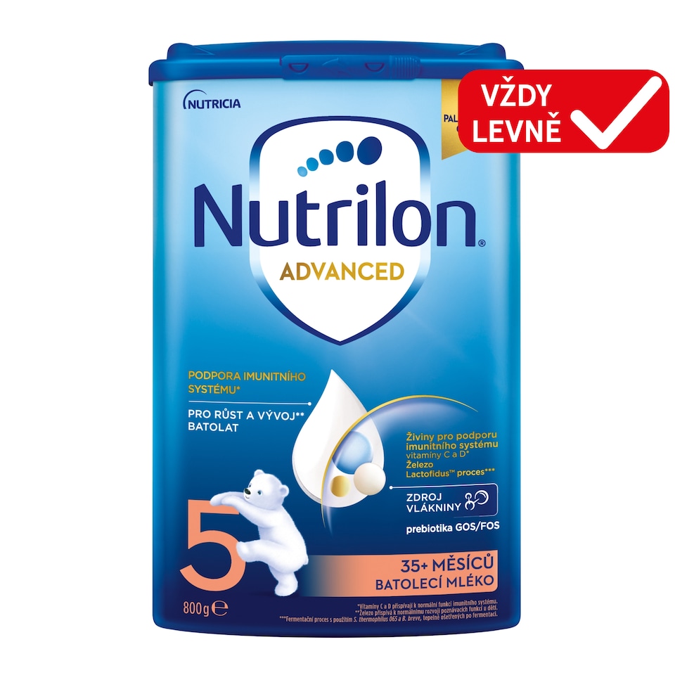 Obrázek 1 pro produkt NUTRILON Advanced 5 batolecí mléko 800g