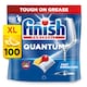 image 1 of Finish Quantum All In One 100 Dishwasher Tablets Lemon 1040g 