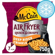 McCain Air Fryer Deep Ridge Crinkle Cut Fries 750g