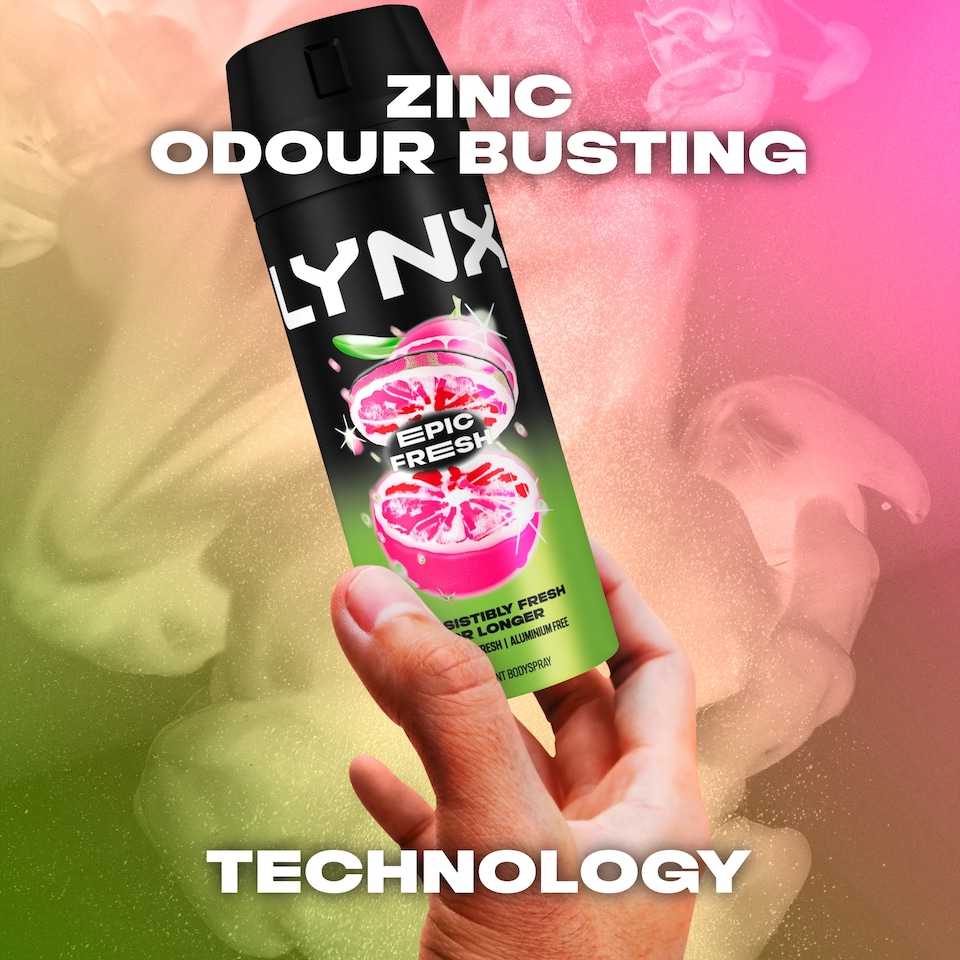 image 1 of Lynx Epic Fresh 48h Deodorant Bodyspray 150ml