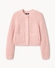 image 5 of F&F Chunky Knitted Cardigan in Pink