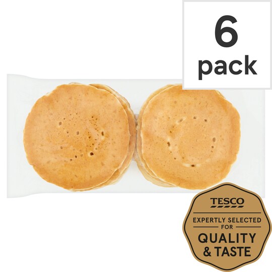 Tesco Mini Pancakes 6 Pack Tesco Groceries