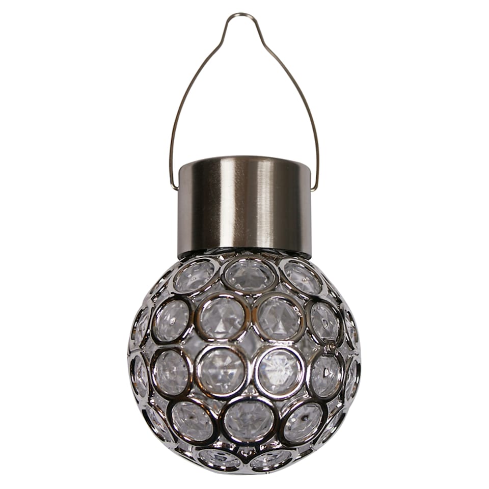 Color Changing Crystal Light Ball LED-Solar