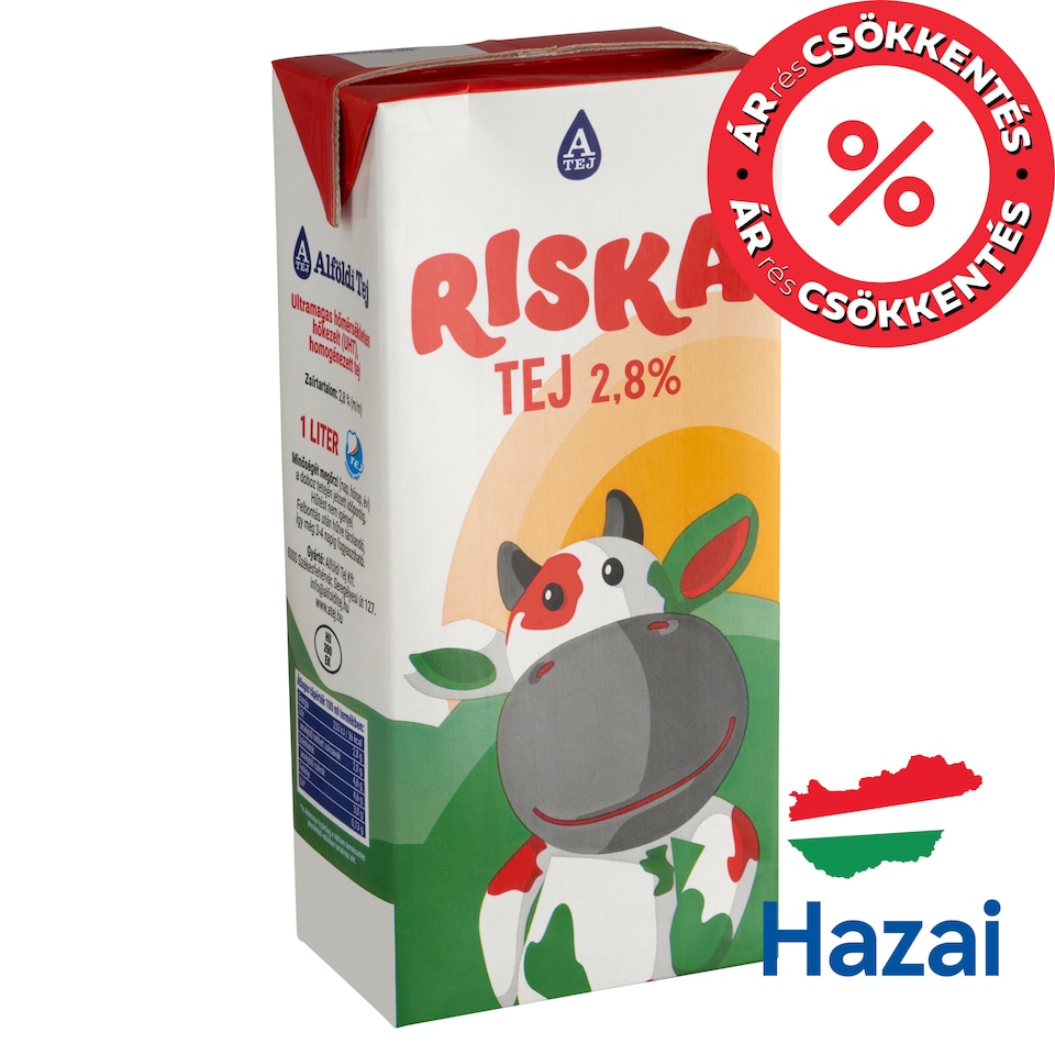 Riska UHT Milk 2,8% 1 l