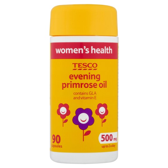Tesco Evening Primrose Oil 500Mg X 90 Tesco Groceries