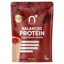 Naturya Balanced Protein Superfood Shake  - Chocolate & Raspberry 550g