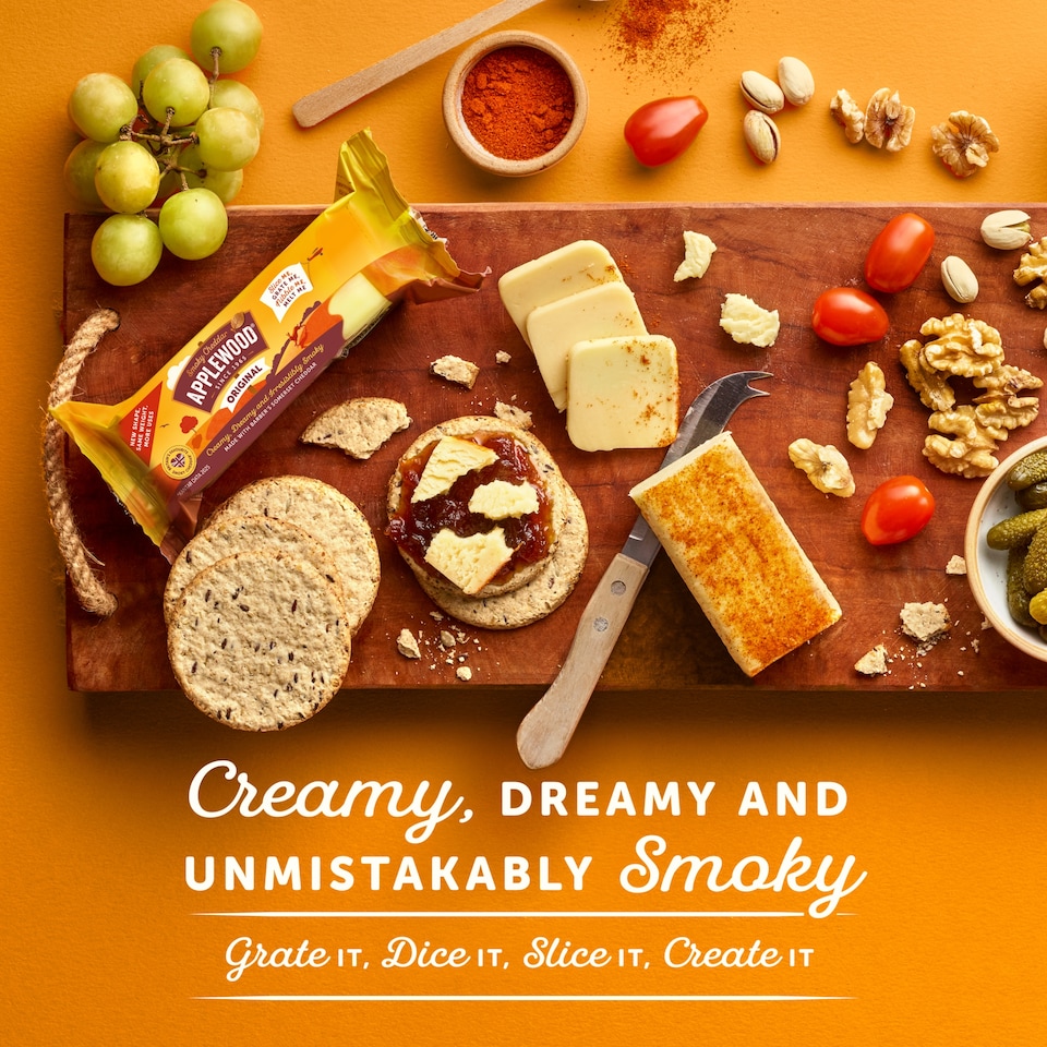 image 1 of Applewood Original Smoky Cheddar Cheese Bar 185g
