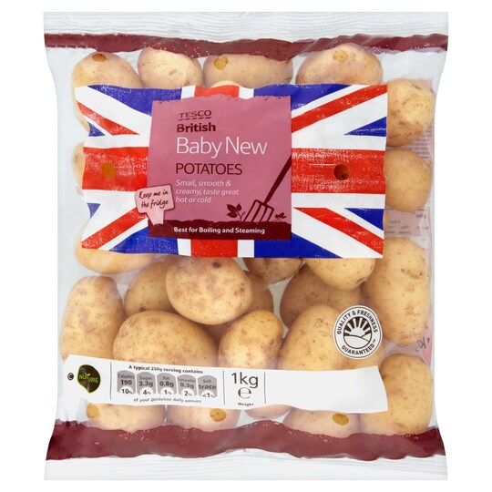 TESCO BABY NEW POTATOES 1KG (C) Tesco Groceries