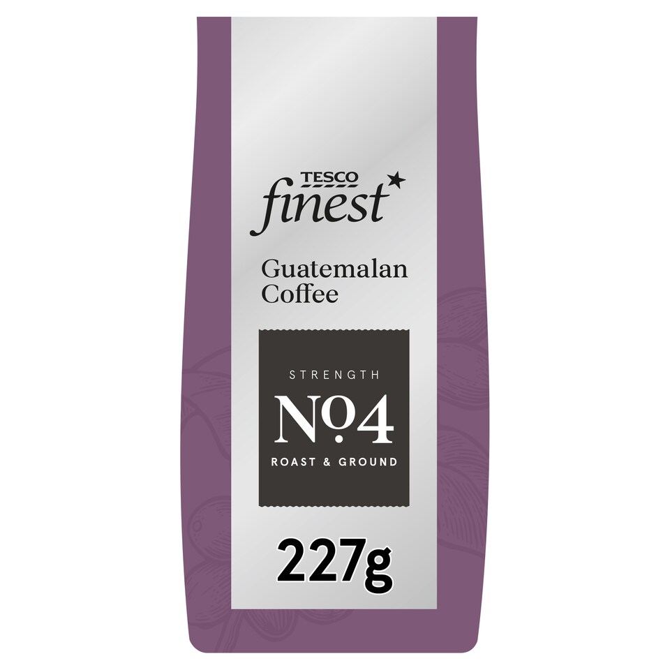 Tesco Finest Fairtrade Guatemala Ground Coffee 227G