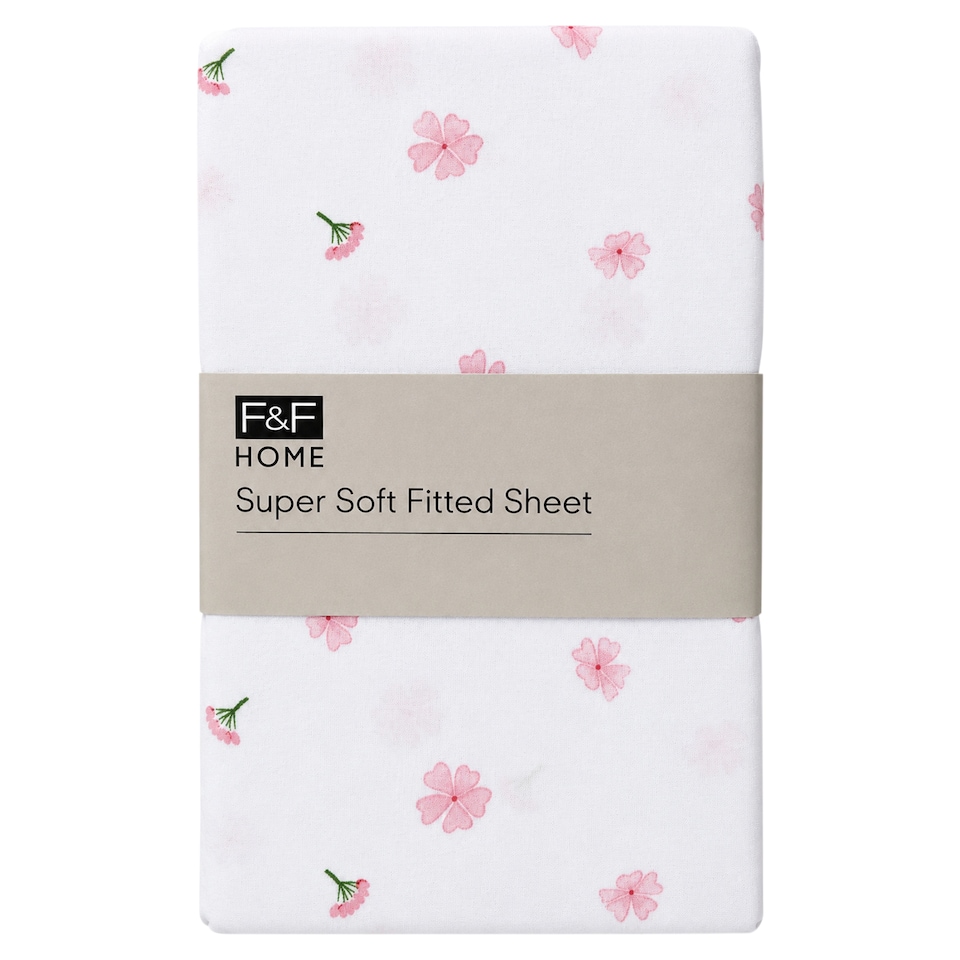 F&F Home Flower gumis lepedő 180 cm x 200 cm