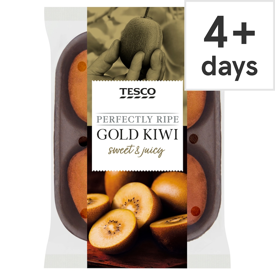 image 1 of Tesco Gold Kiwi 4 Pack