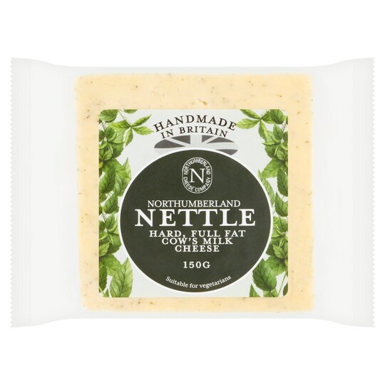 Northumberland Cheese Company Nettle Cheese 150G Tesco Groceries