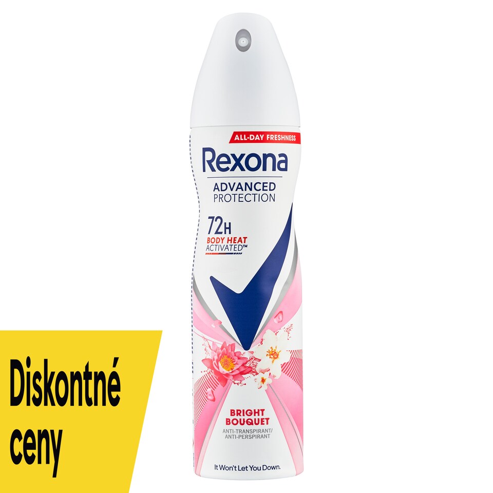 obrázok 1 z Rexona Advanced Protection Bright Bouquet antiperspirant sprej 150 ml