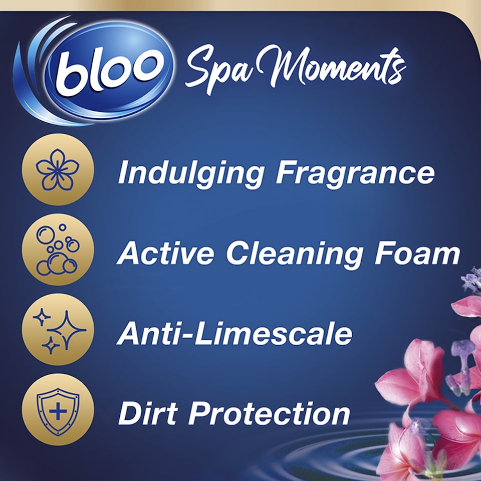 image 1 of Bloo Spa Moments Rim Block - Harmony 50g