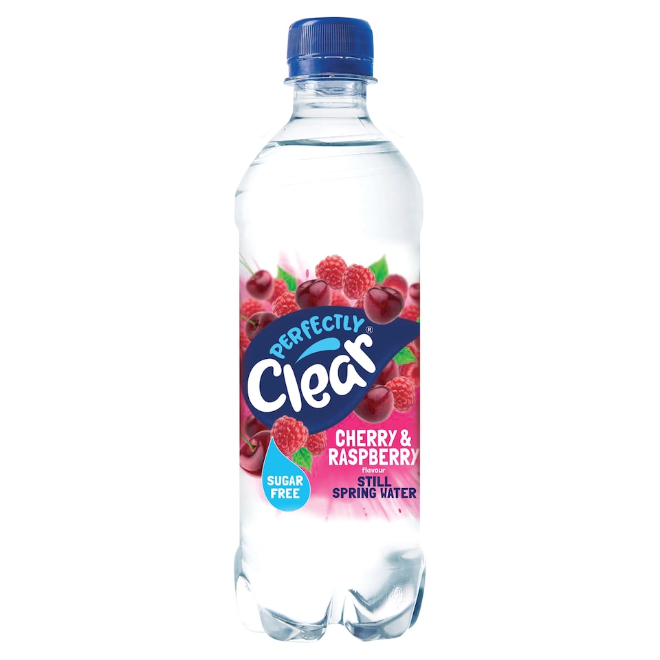 Perfectly Clear Sugar Free Cherry & Raspberry Still Spring Water 500ml