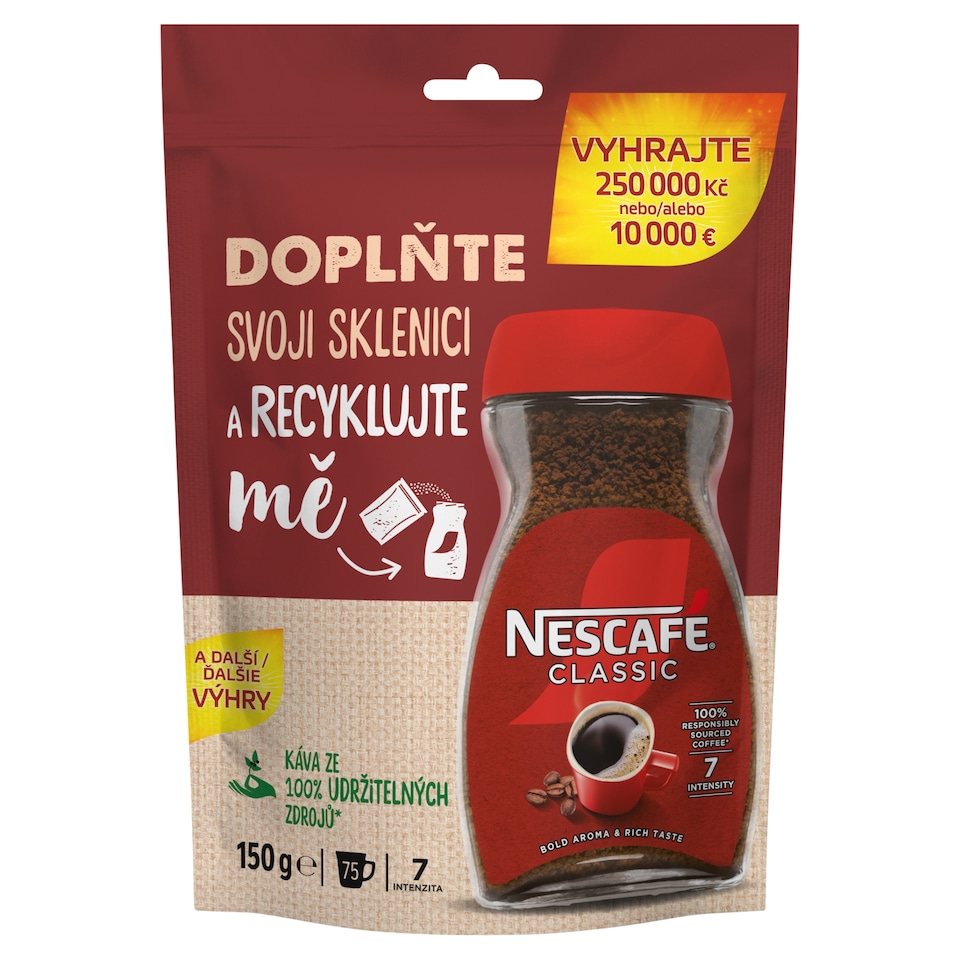 NESCAFÉ CLASSIC, Instant Coffee, 150 g
