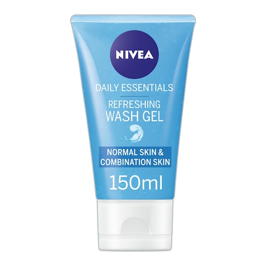 Nivea Daily Essential Refresh Facial Wash Gel 150Ml Tesco Groceries