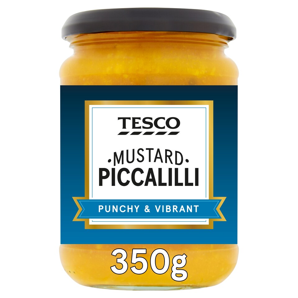 Tesco Mustard Piccalilli 350G