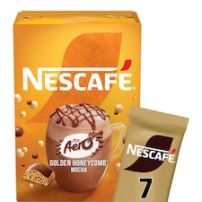 Nescafe Aero Golden Honeycomb Mocha Coffee 7X19g