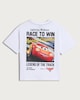image 5 of Disney Lightning McQueen Pure Cotton T-Shirt in White