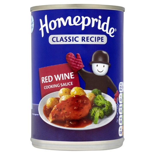 Homepride Red Wine Can 400G Tesco Groceries