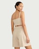 image 3 of F&F Pleated Utility Shorts in Beige