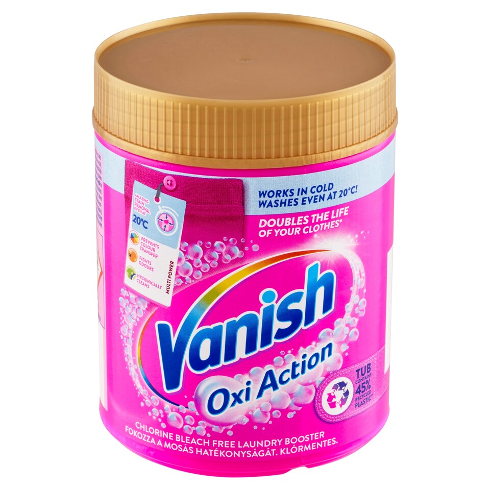 Obrázek 1 pro produkt Vanish Oxi Action Prášek na odstranění skvrn 470g