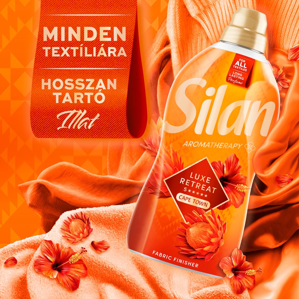 Silan Aromatherapy Luxe Retreat Cape Town textilöblítő koncentrátum 126 mosás 2772 ml  1. kép