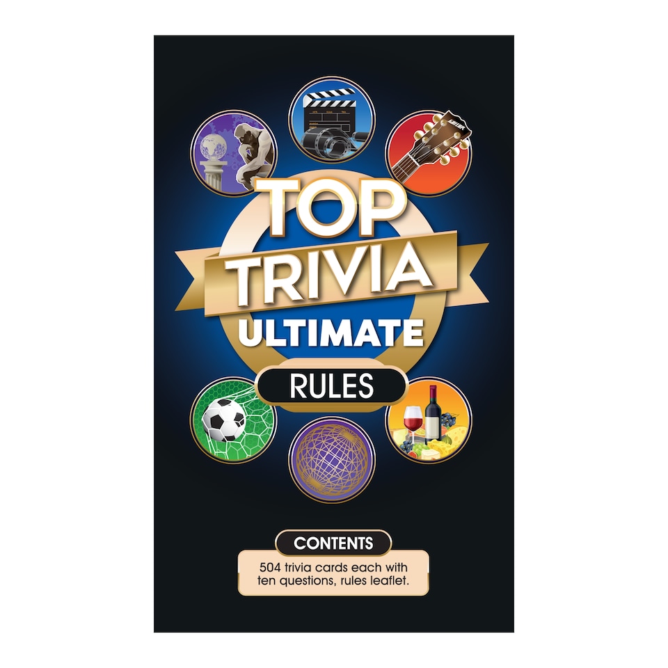 image 1 of Top Trivia Ultimate Game Christmas Gift
