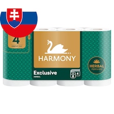 Harmony Exclusive Herbal toaletný papier 4 vrstvy 8 ks