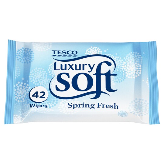 Tesco Moist Scented Toilet Tissue 42 Sheets Tesco Groceries